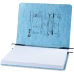 ACCO Presstex Letter Recycled Report Cover 2" Folder Capacity - 8 1/2" x 11" - 20 pt. - Tyvek, Presstex - Light Blue - 60{71f11aac2075d051210c18c18edfb1417a89cbd94af8c67cc71d254b66f93894} Recycled - 5 / Pack (35072)