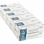 Business Source Jumbo Nonskid Paper Clips Jumbo - Silver - Steel - 100/Box - 10 / Pack (BSN53366)