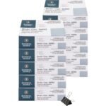 Business Source Fold-back Binder Clips Large - 2" Length x 2" Width - 1" Size Capacity - Black - Steel - 1 Dozen/Box - 10 / Bundle (BSN36552BD)