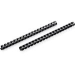 Mead CombBind Binding Spines 0.75" Maximum Capacity - 150 x Sheet Capacity - For Letter 8 1/2" x 11" Sheet - Plastic - 125 / Box (4000136)