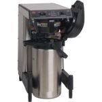BUNN SmartWAVE Low-Profile Coffee Brewer- Plumbed 2.01 quart - Black, Silver (399000006)