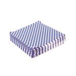 Paterson Grease-Resistant Food Wrap, 12" x 12", Blue Check, 5,000/Carton (WG01014)