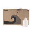 Boardwalk® Center-Pull Paper Hand Towels, 2-Ply, 600 Sheets, 6 Rolls (BWK410321)