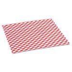 Bagcraft Grease-Resistant Paper Wraps and Liners, 12 x 12, Red Check, 1,000/Box, 5 Boxes/Carton (057700)
