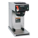 BUNN CWTF-DV-TC Dual Volt Thermal Carafe System, 12 Cups, Silver/Black (230010069)
